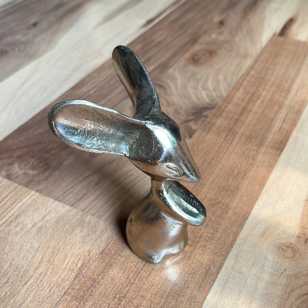 Vintage Brass Mouse